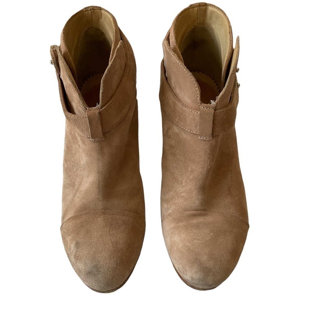 Rag and Bone Harrow Suede Leather Boots Size 38 - Picture 2 of 10